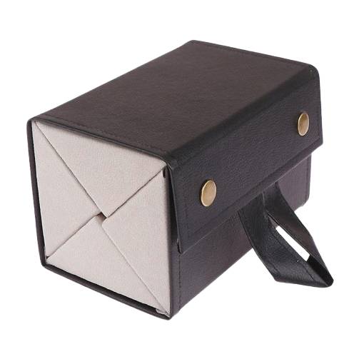 Foto - Szemüveg rendező 4 rekesszel - Fekete