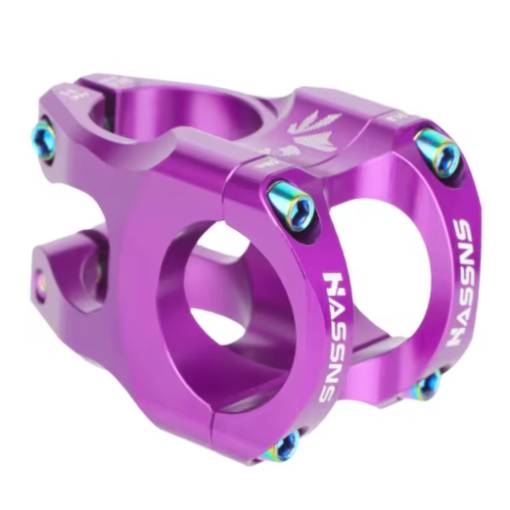 Foto - Állítható kormányszár 35 mm - Lila