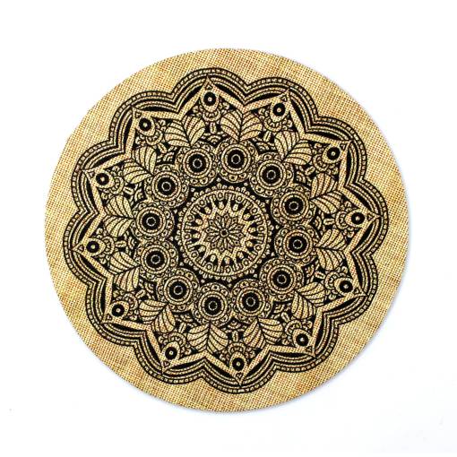 Foto - Mandala dekorációs alátét - 10 cm
