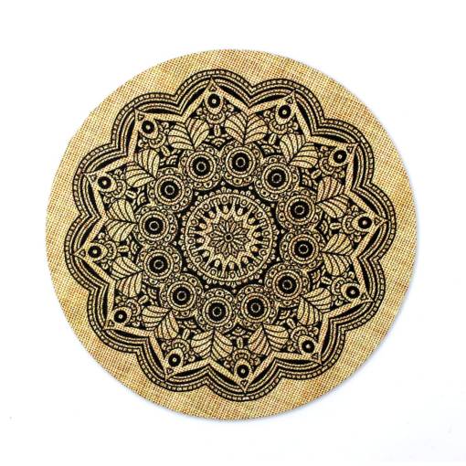 Foto - Mandala dekorációs alátét - 15 cm