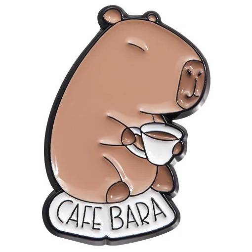 Foto - Capybara jelvények - kávé