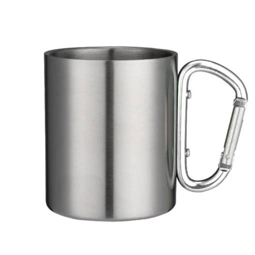 Foto - Kempingová bögre karabínerrel