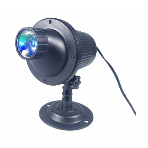 Foto - Kültéri 3D LED projektor 20 motívummal - Fehér