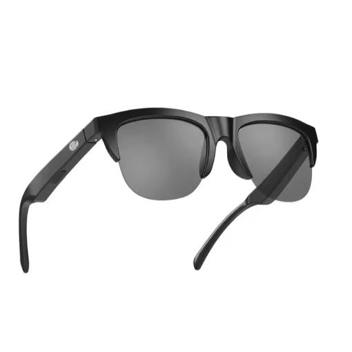 Foto - Bluetooth 5.3 audio napszemüveg mikrofonnal - Fekete