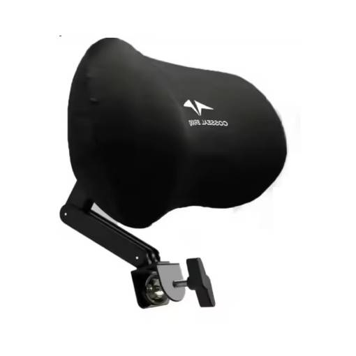 Foto - Ergonomikus fejtámla egy irodai széken