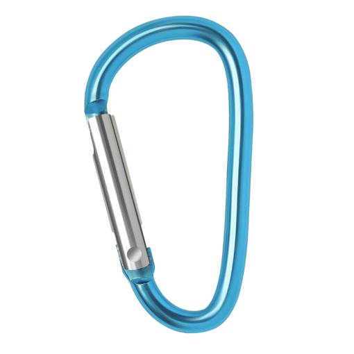 Foto - Karabiner - Világoskék