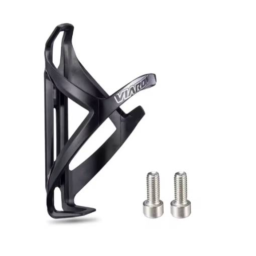 Foto - Műanyag kulacstartó kerékpárhoz - Fekete