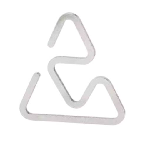 Foto - Kemping horgász kampó rozsdamentes acélból