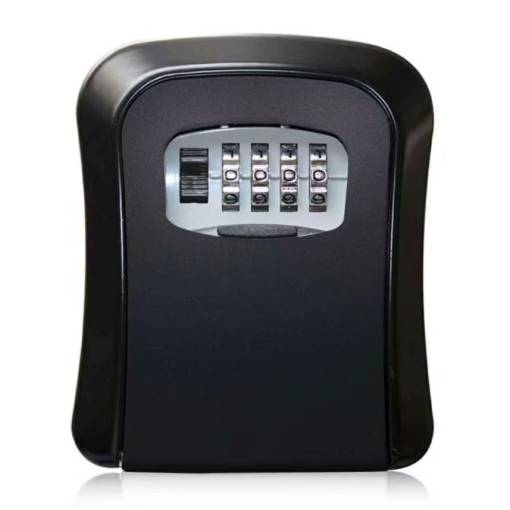 Foto - Biztonsági doboz kódzárral – IP65, fekete
