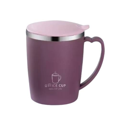 Foto - Termo bögre fedéllel 350ml - Lila