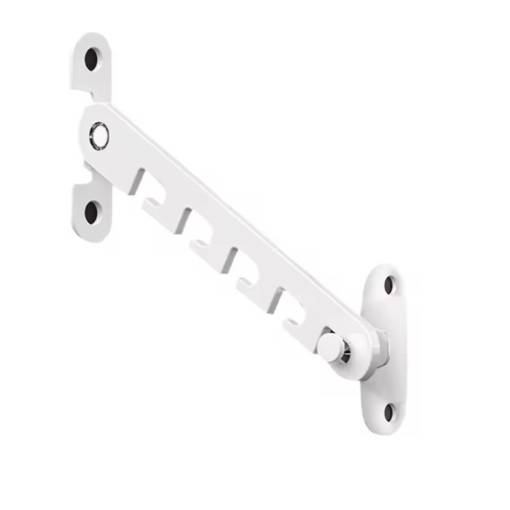 Foto - Fém ablakzár, ablaknyitás korlátozó M - Fehér