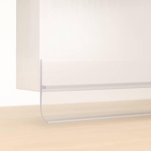 Foto - Öntapadó ajtóél 100 cm - Átlátszó