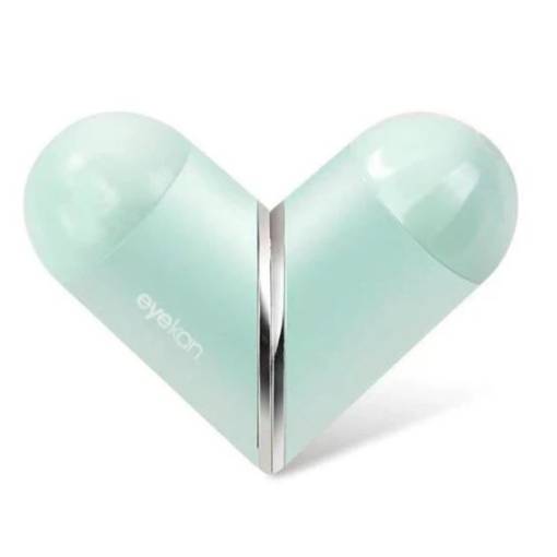 Foto - Hordozható utazós doboz kontaktlencséhez tükörrel - Rózsaszín