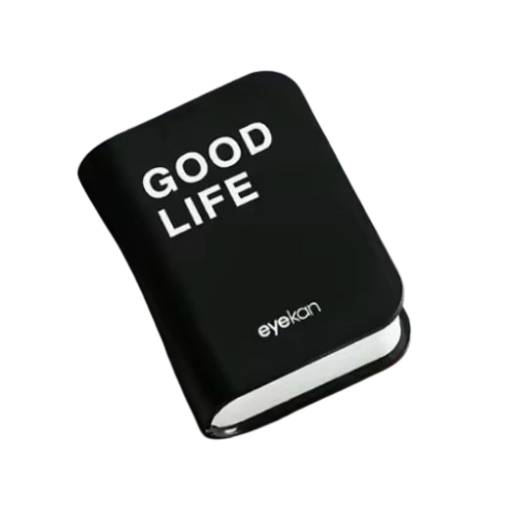 Foto - Hordozható utazós doboz kontaktlencséhez tükörrel - Rózsaszín