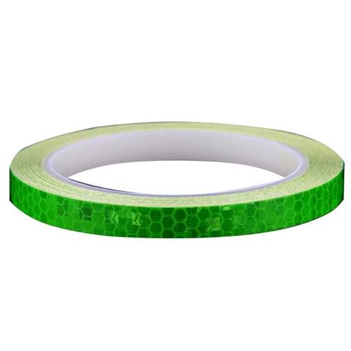 Foto - Reflexiós öntapadós szalag - Zöld, 1 cm