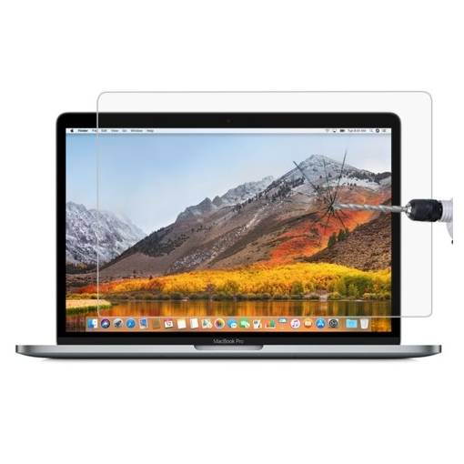 Foto - Törött fólia MacBook Pro 15" 2016/2017