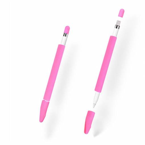 Foto - Apple Pencil szilikon tok (4 db) - Rózsaszín