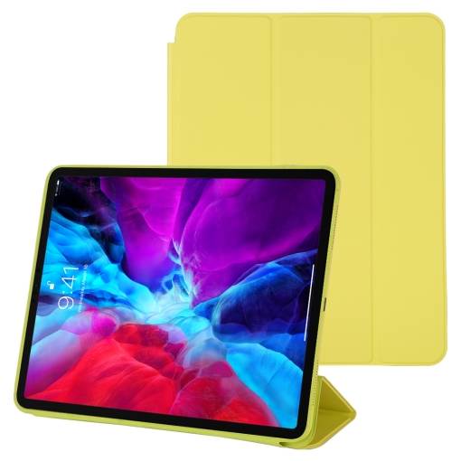 Foto - PU ház Apple iPad Pro 12.9 (2020) - Sárga 