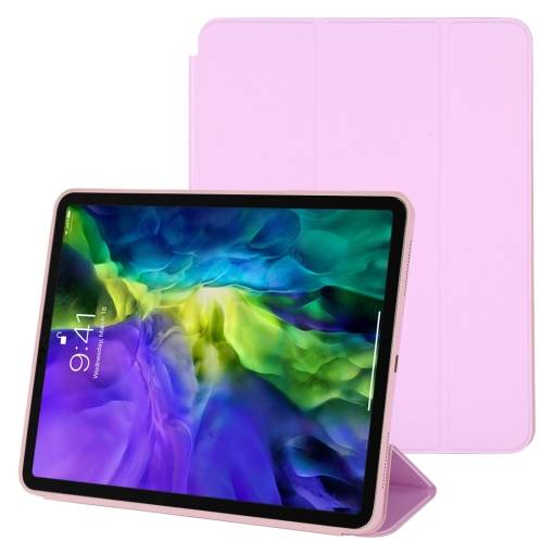 Foto - PU bőr hátlap Apple iPad Pro 11 (2020) - Rózsaszín