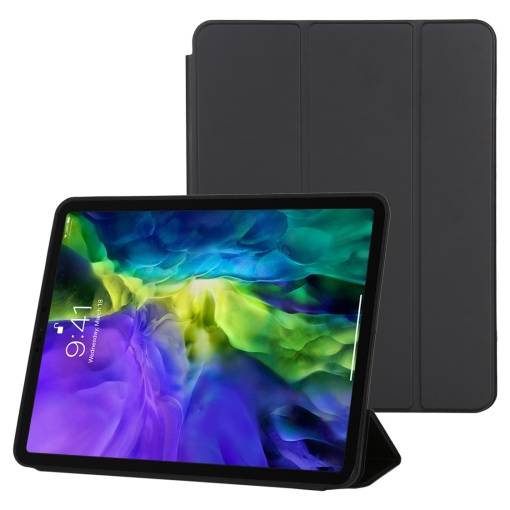 Foto - PU bőr hátlap Apple iPad Pro 11 (2020) - Fekete